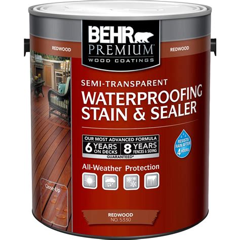 behr wood stain sealer